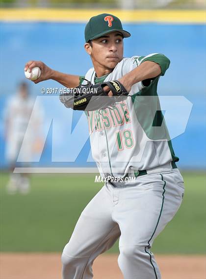 Thumbnail 1 in Capistrano Valley Christian vs Riverside Poly (Anaheim Lions Tournament) photogallery.