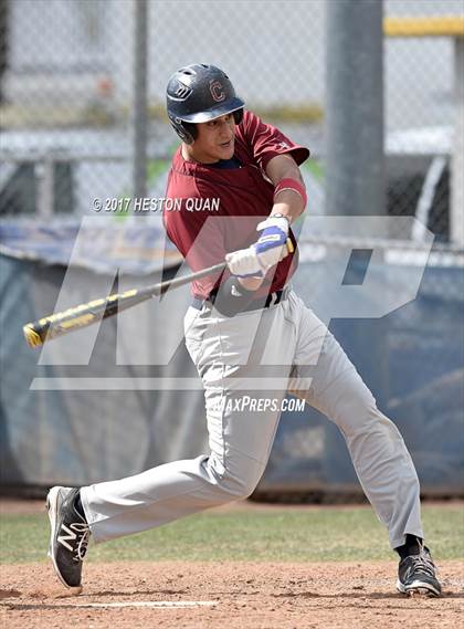 Thumbnail 3 in Capistrano Valley Christian vs Riverside Poly (Anaheim Lions Tournament) photogallery.