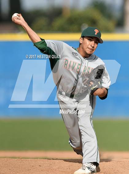 Thumbnail 1 in Capistrano Valley Christian vs Riverside Poly (Anaheim Lions Tournament) photogallery.