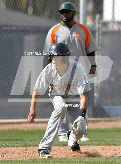 Thumbnail 3 in Capistrano Valley Christian vs Riverside Poly (Anaheim Lions Tournament) photogallery.