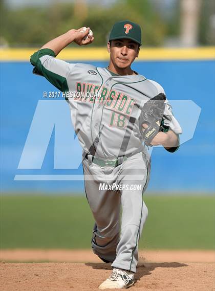 Thumbnail 2 in Capistrano Valley Christian vs Riverside Poly (Anaheim Lions Tournament) photogallery.
