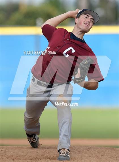 Thumbnail 2 in Capistrano Valley Christian vs Riverside Poly (Anaheim Lions Tournament) photogallery.