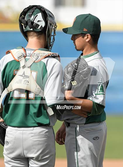 Thumbnail 1 in Capistrano Valley Christian vs Riverside Poly (Anaheim Lions Tournament) photogallery.