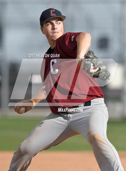 Thumbnail 2 in Capistrano Valley Christian vs Riverside Poly (Anaheim Lions Tournament) photogallery.