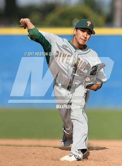 Thumbnail 1 in Capistrano Valley Christian vs Riverside Poly (Anaheim Lions Tournament) photogallery.