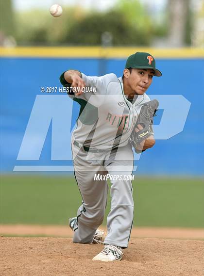 Thumbnail 3 in Capistrano Valley Christian vs Riverside Poly (Anaheim Lions Tournament) photogallery.