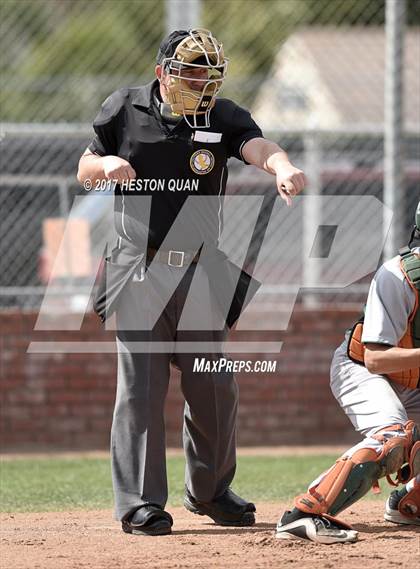 Thumbnail 3 in Capistrano Valley Christian vs Riverside Poly (Anaheim Lions Tournament) photogallery.