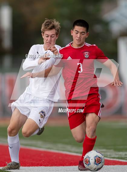 Thumbnail 3 in Warren Township @ Mundelein (IHSA 3A Regional Final) photogallery.