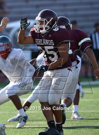 Thumbnail 1 in Lee [Robert E.] vs Highlands (Scrimmage) photogallery.