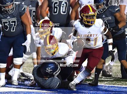 Thumbnail 3 in Liberty @ Sierra Canyon (CIF State DIV 1A Championship) photogallery.