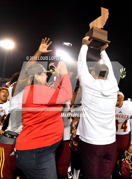 Thumbnail 3 in Liberty @ Sierra Canyon (CIF State DIV 1A Championship) photogallery.