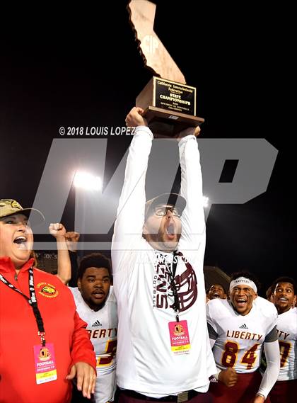 Thumbnail 2 in Liberty @ Sierra Canyon (CIF State DIV 1A Championship) photogallery.