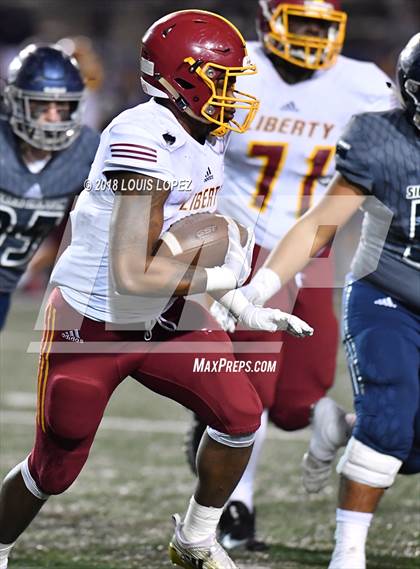 Thumbnail 3 in Liberty @ Sierra Canyon (CIF State DIV 1A Championship) photogallery.