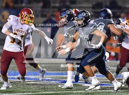 Thumbnail 3 in Liberty @ Sierra Canyon (CIF State DIV 1A Championship) photogallery.