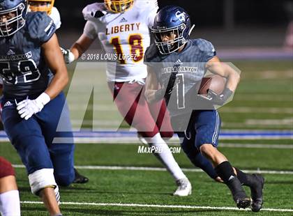 Thumbnail 2 in Liberty @ Sierra Canyon (CIF State DIV 1A Championship) photogallery.