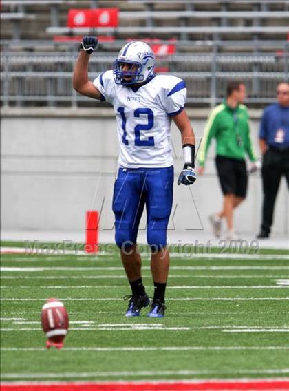 Thumbnail 3 in Olentangy Liberty vs. Coffman (Kirk Herbstreit Varsity Football Series) photogallery.