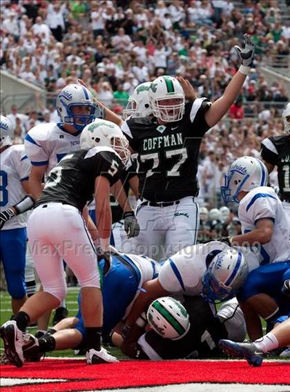 Thumbnail 1 in Olentangy Liberty vs. Coffman (Kirk Herbstreit Varsity Football Series) photogallery.