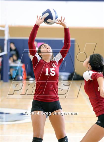 Thumbnail 2 in Analy vs. Cardinal Newman (Dougherty Valley Tournament) photogallery.