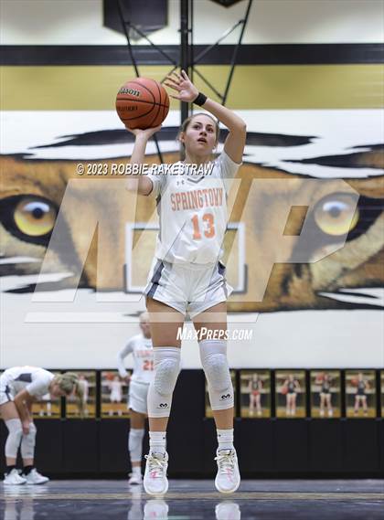 Thumbnail 2 in Springtown vs. Chapel Hill (Kaufman Holiday Tournament) photogallery.