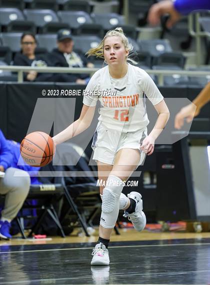 Thumbnail 2 in Springtown vs. Chapel Hill (Kaufman Holiday Tournament) photogallery.