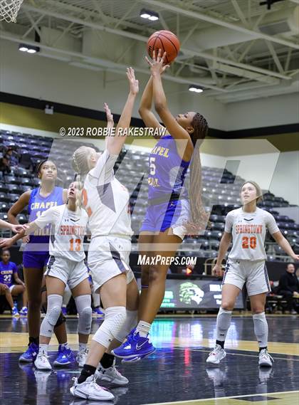 Thumbnail 3 in Springtown vs. Chapel Hill (Kaufman Holiday Tournament) photogallery.