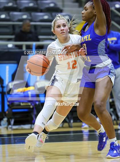 Thumbnail 2 in Springtown vs. Chapel Hill (Kaufman Holiday Tournament) photogallery.
