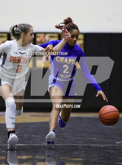 Thumbnail 3 in Springtown vs. Chapel Hill (Kaufman Holiday Tournament) photogallery.