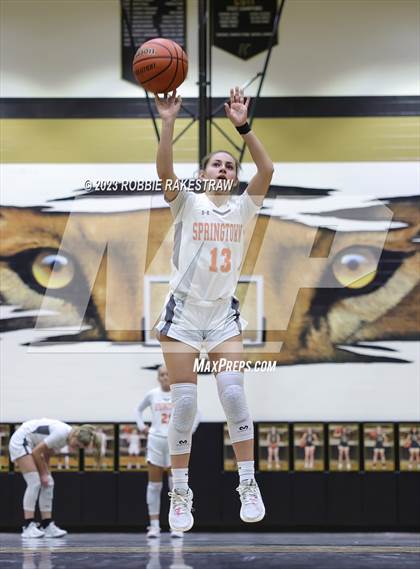 Thumbnail 3 in Springtown vs. Chapel Hill (Kaufman Holiday Tournament) photogallery.