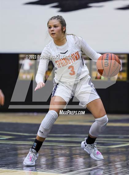 Thumbnail 1 in Springtown vs. Chapel Hill (Kaufman Holiday Tournament) photogallery.