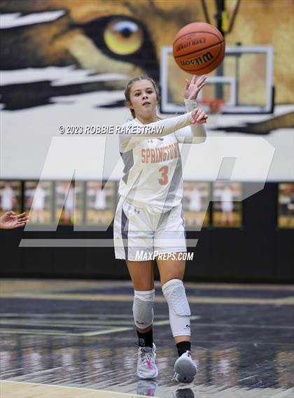 Thumbnail 2 in Springtown vs. Chapel Hill (Kaufman Holiday Tournament) photogallery.