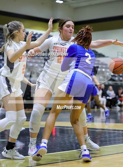 Thumbnail 1 in Springtown vs. Chapel Hill (Kaufman Holiday Tournament) photogallery.