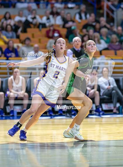 Thumbnail 3 in St. Marys vs. Charleston Catholic (WVSSAC Class AA State Tournament Semifinal) photogallery.