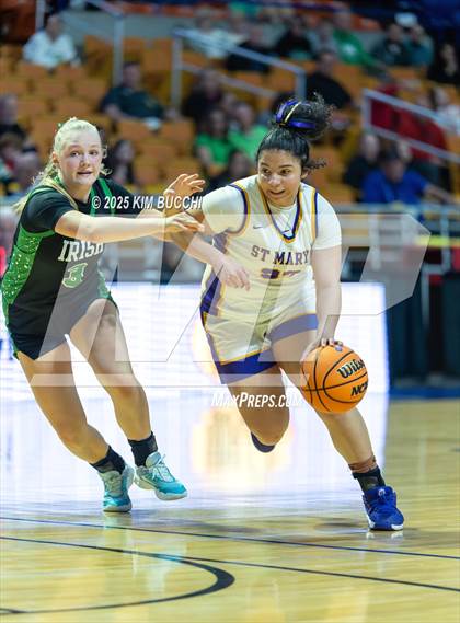 Thumbnail 3 in St. Marys vs. Charleston Catholic (WVSSAC Class AA State Tournament Semifinal) photogallery.