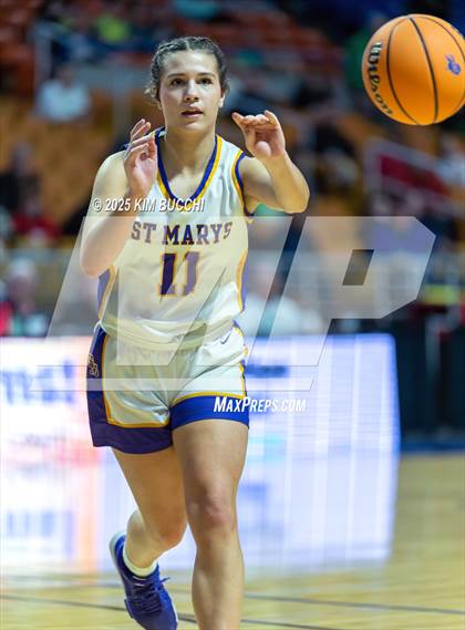 Thumbnail 2 in St. Marys vs. Charleston Catholic (WVSSAC Class AA State Tournament Semifinal) photogallery.