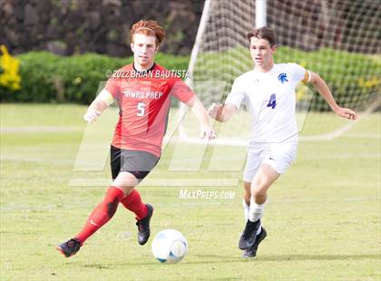 Thumbnail 3 in Seabury Hall vs Hawaii Prep (HHSAA D2 Semifinal Playoff) photogallery.