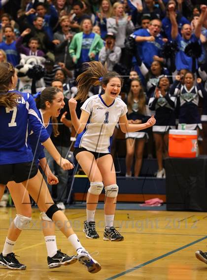Thumbnail 2 in Pacifica Christian vs. Rolling Hills Prep (CIF SS 4A Final) photogallery.