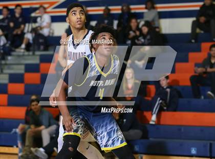 Thumbnail 1 in Notre Dame (SO) vs Chaminade photogallery.