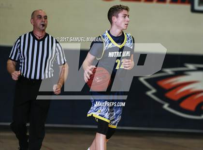 Thumbnail 1 in Notre Dame (SO) vs Chaminade photogallery.