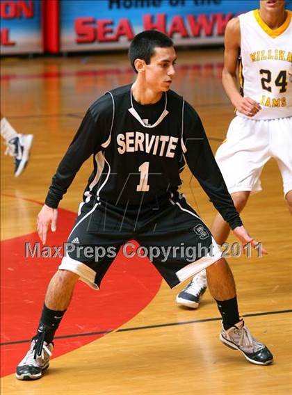 Thumbnail 1 in Servite vs. Millikan (Sea Hawk Classic) photogallery.