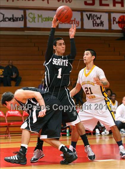 Thumbnail 3 in Servite vs. Millikan (Sea Hawk Classic) photogallery.