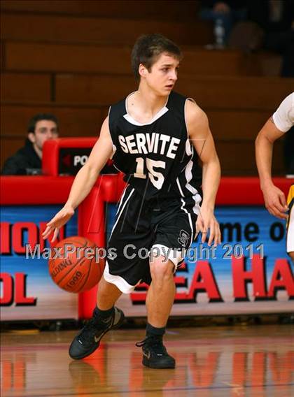 Thumbnail 1 in Servite vs. Millikan (Sea Hawk Classic) photogallery.