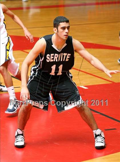 Thumbnail 1 in Servite vs. Millikan (Sea Hawk Classic) photogallery.