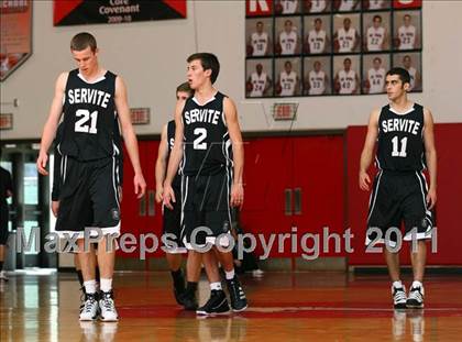 Thumbnail 2 in Servite vs. Millikan (Sea Hawk Classic) photogallery.
