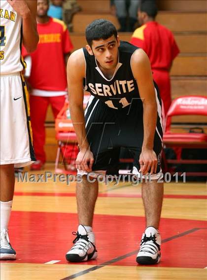 Thumbnail 3 in Servite vs. Millikan (Sea Hawk Classic) photogallery.