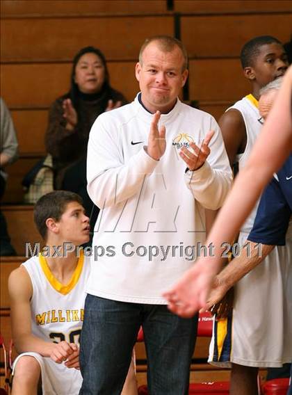 Thumbnail 3 in Servite vs. Millikan (Sea Hawk Classic) photogallery.