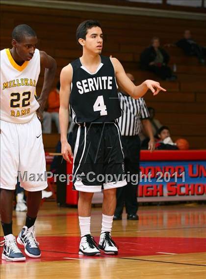 Thumbnail 1 in Servite vs. Millikan (Sea Hawk Classic) photogallery.