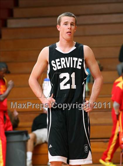 Thumbnail 2 in Servite vs. Millikan (Sea Hawk Classic) photogallery.