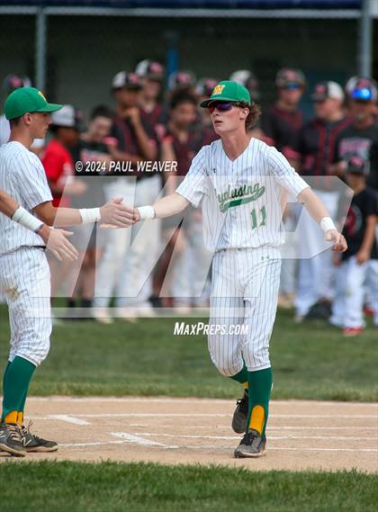 Thumbnail 2 in Wyalusing Valley vs. Tri-Valley (PIAA Class 2A Semifinal) photogallery.