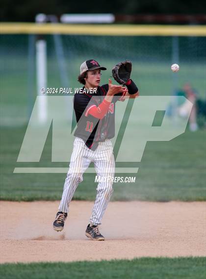 Thumbnail 1 in Wyalusing Valley vs. Tri-Valley (PIAA Class 2A Semifinal) photogallery.