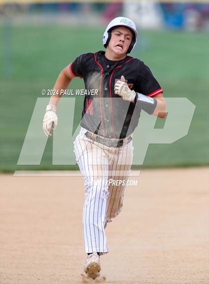 Thumbnail 1 in Wyalusing Valley vs. Tri-Valley (PIAA Class 2A Semifinal) photogallery.